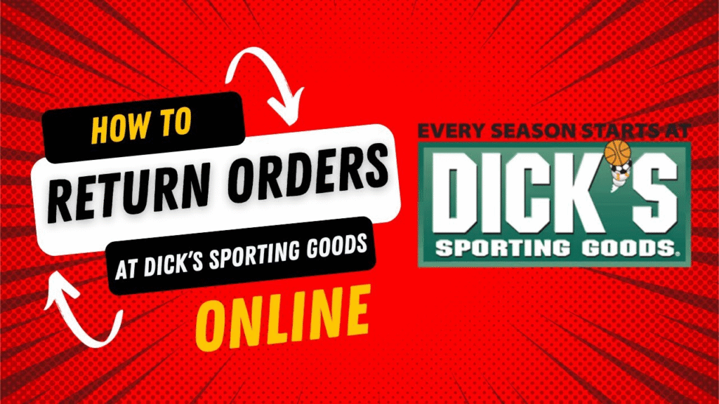 Dicks return policy