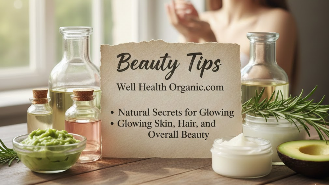 Beauty Tips - Well Health Organic.com