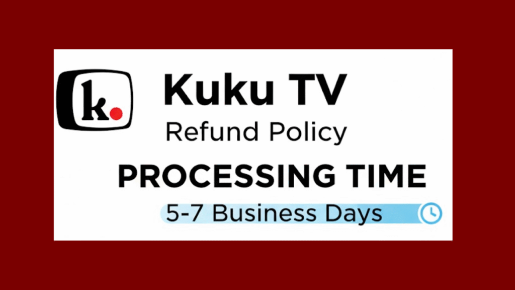 Kuku TV Refund Policy