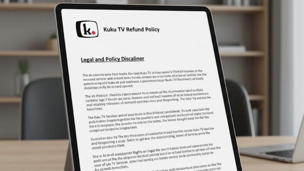 Kuku TV Refund Policy